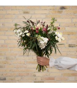 send en markbuket under 300 kr.. send blomster. Blomsterlevering til døren. gratis kort og levering.